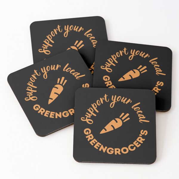 Item preview, Eat local, support your local greengrocer's designed and sold by alczar.