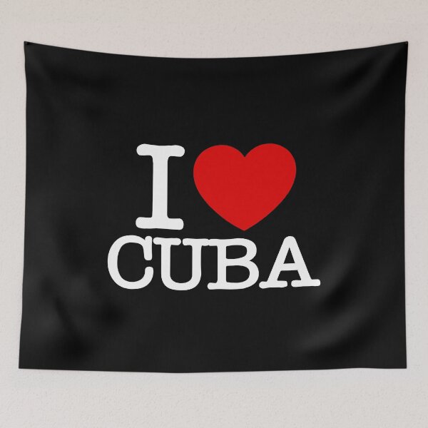 Item preview, I Love CUBA (WHITE) designed and sold by NostalgicLatin.