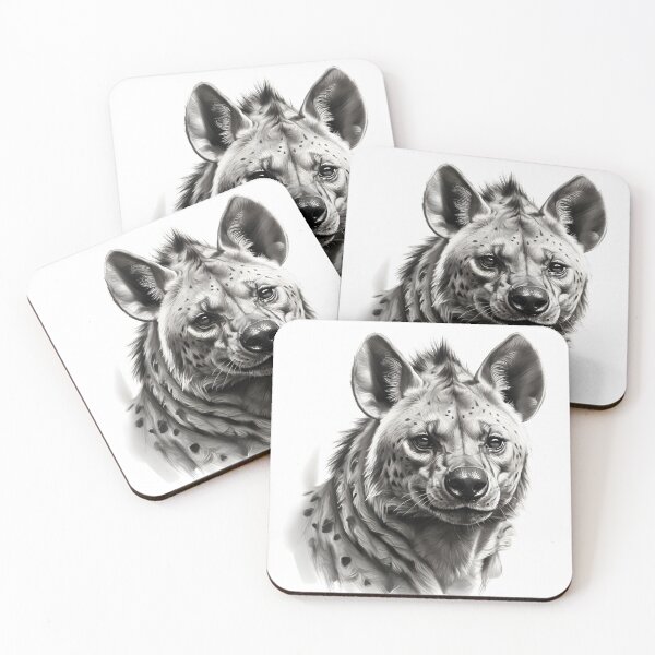 Item preview, Pencil drawn Hyena designed and sold by Pencil-Art.