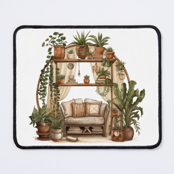 Item preview, Plantas y libros designed and sold by jtDigital + StrangeFolk.