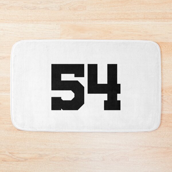 Item preview, 54, fifty-four, black, University designed and sold by Numbers-Art.
