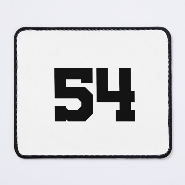 Item preview, 54, fifty-four, black, University designed and sold by Numbers-Art.