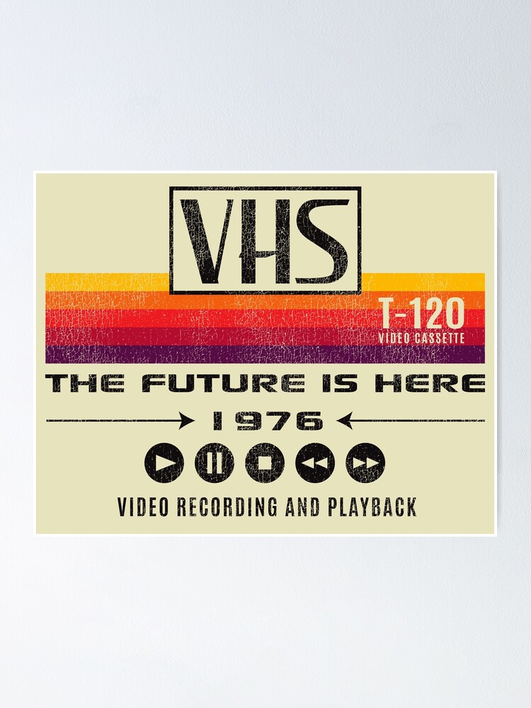 VHS The Future Is Here 1976 Worn Out Lts