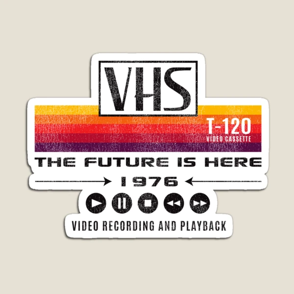 VHS The Future Is Here 1976 Worn Out Lts
