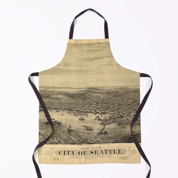 Item preview, Seattle, Washington (1878) designed and sold by allhistory.