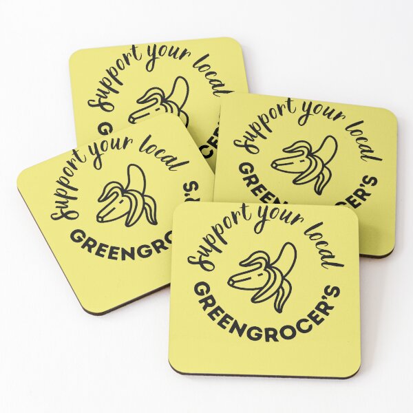 Item preview, Copy of Eat local, support your local greengrocer's designed and sold by alczar.