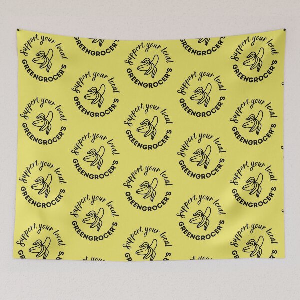 Item preview, Copy of Eat local, support your local greengrocer's designed and sold by alczar.