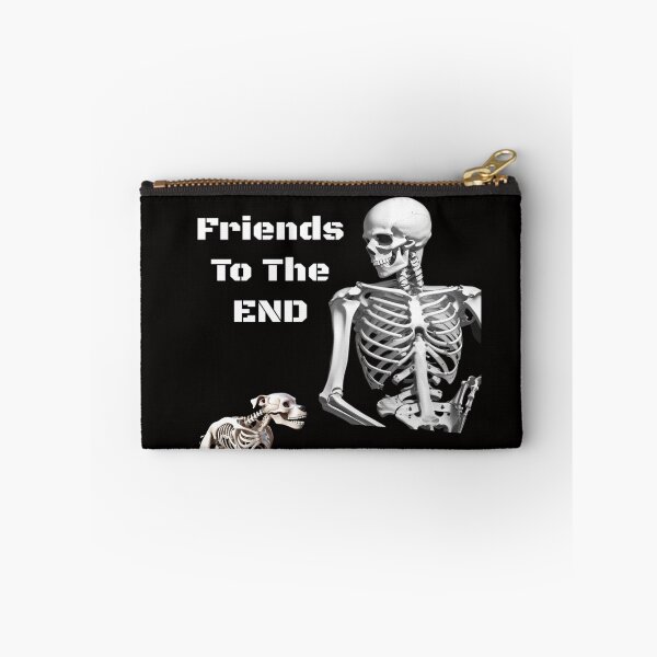 Item preview, Friends To The End Human and Dog Skeletons - PanfurWare LLC designed and sold by PanfurWare-LLC.
