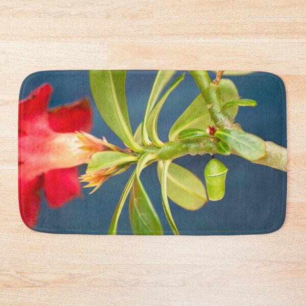 Item preview, Monarch butterfly chrysalis on a desert rose stem designed and sold by Zina Stromberg.