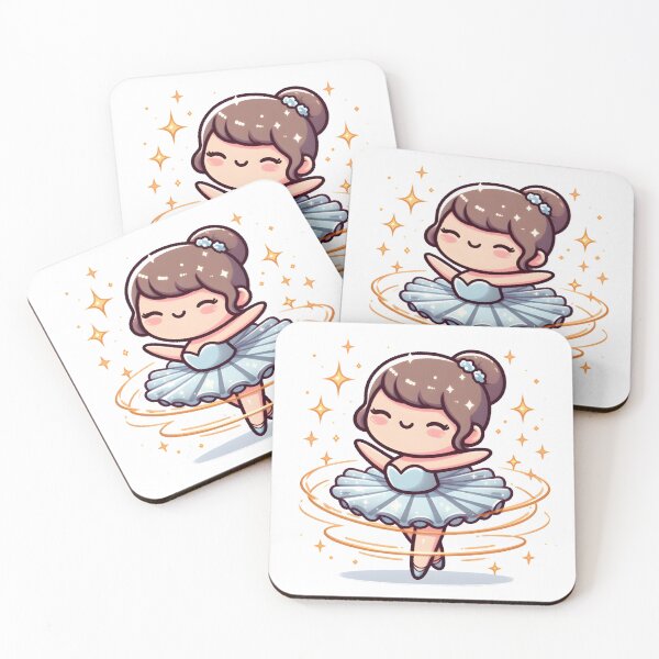 Item preview, Kawaii Dancer With Sparkly Tutu designed and sold by CanvasCutie.