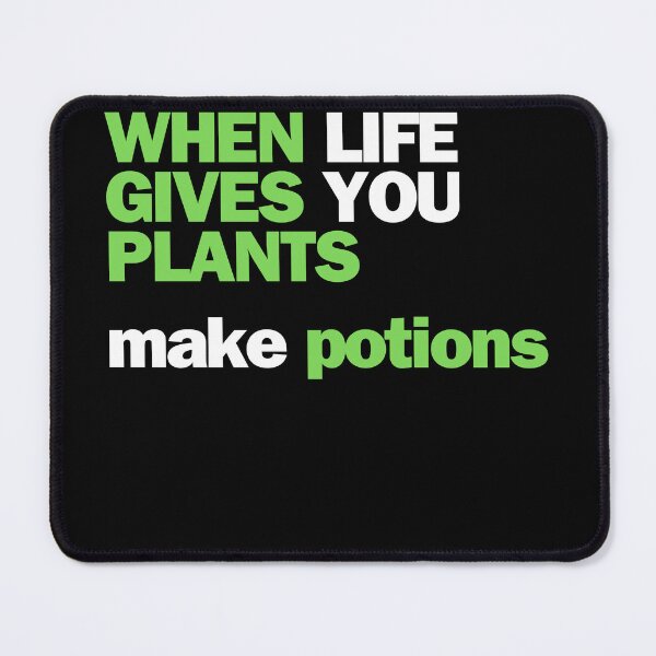 Item preview, When life gives you plants, brew potions from them designed and sold by GartenIdeen.