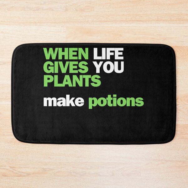 Item preview, When life gives you plants, brew potions from them designed and sold by GartenIdeen.