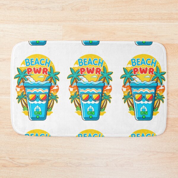 Artikelvorschau, Beach Pwr (Strom) ist eingeschaltet. entworfen und verkauft von Giulivo Store Graphic.