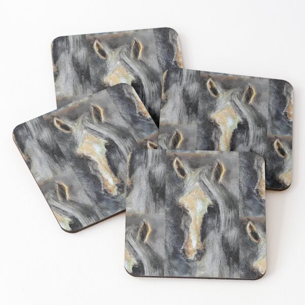Item preview, Mystical dark horse earth tone designed and sold by Kobemyers.