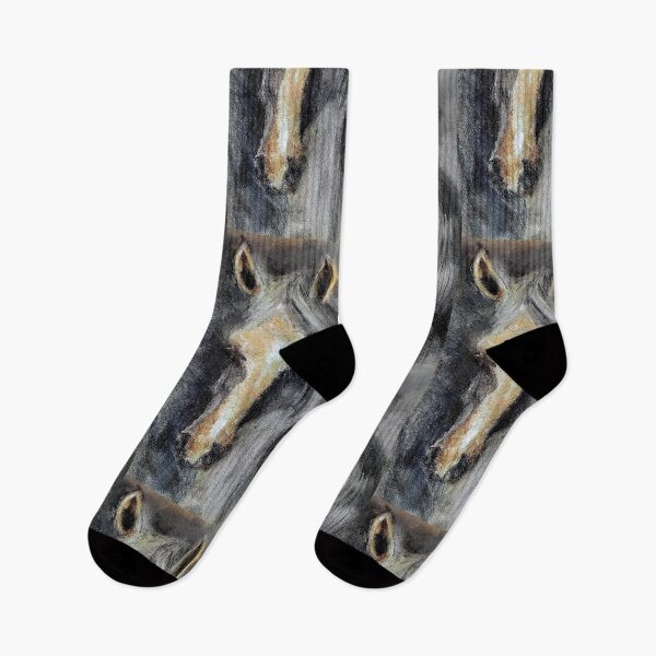 Item preview, Mystical dark horse earth tone designed and sold by Kobemyers.