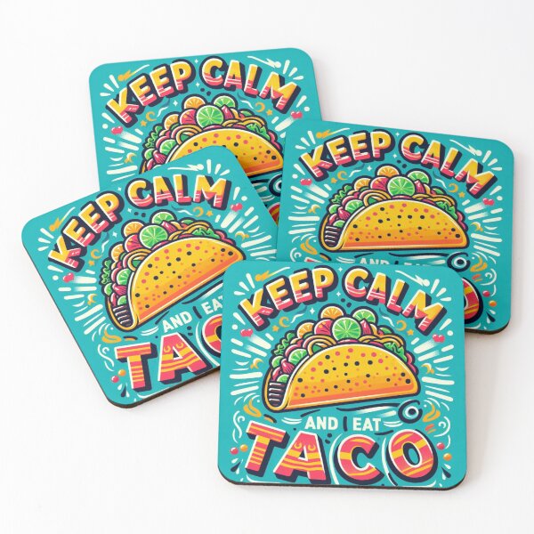Item preview, Keep calm and eat Tacos designed and sold by BioFaStore.