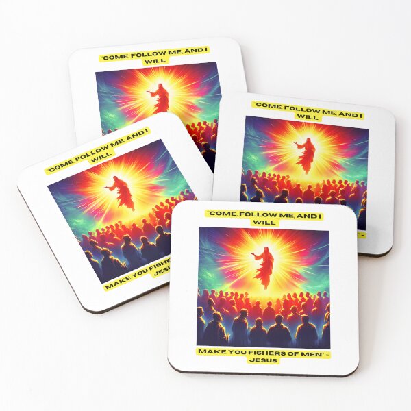 Item preview, "Come, follow me, and I will make you fishers of men." - Jesus designed and sold by STO1KA.