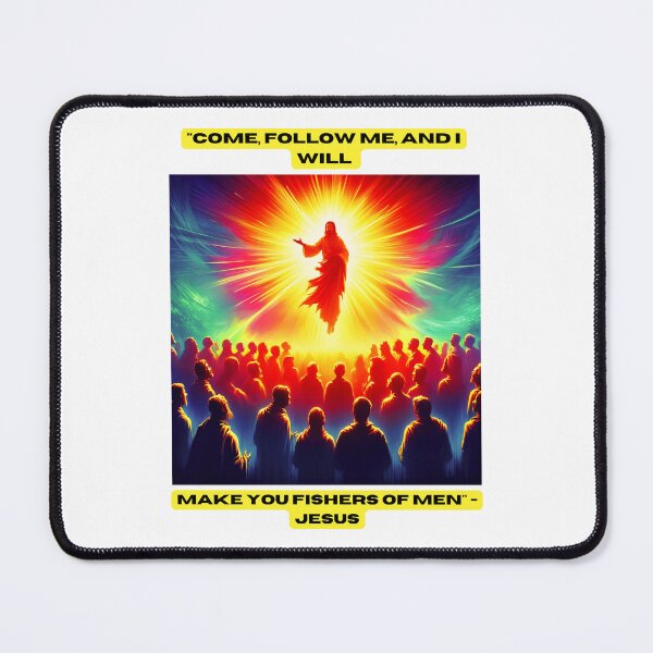 Item preview, "Come, follow me, and I will make you fishers of men." - Jesus designed and sold by STO1KA.