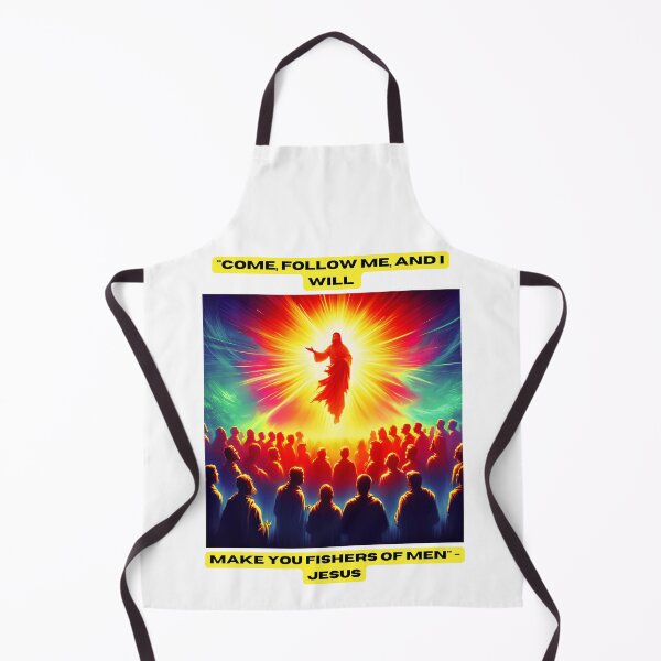 Item preview, "Come, follow me, and I will make you fishers of men." - Jesus designed and sold by STO1KA.
