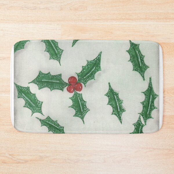 Item preview, Holly and berries  designed and sold by Artbysarah23.