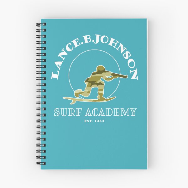 Item preview, LANCE.B.JOHNSON SURF ACADEMY. CLEAR VERSION. designed and sold by 5hertz.