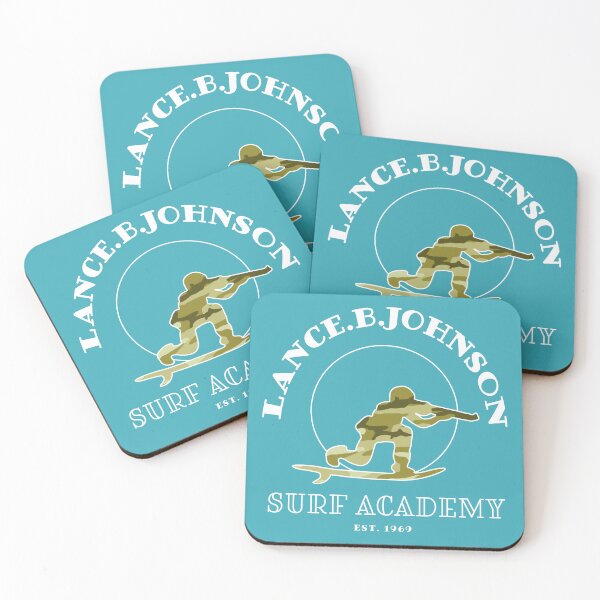 Item preview, LANCE.B.JOHNSON SURF ACADEMY. CLEAR VERSION. designed and sold by 5hertz.