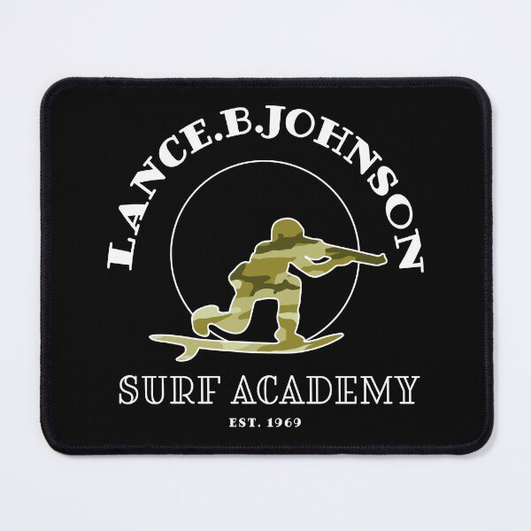 Item preview, LANCE.B.JOHNSON SURF ACADEMY. CLEAR VERSION. designed and sold by 5hertz.