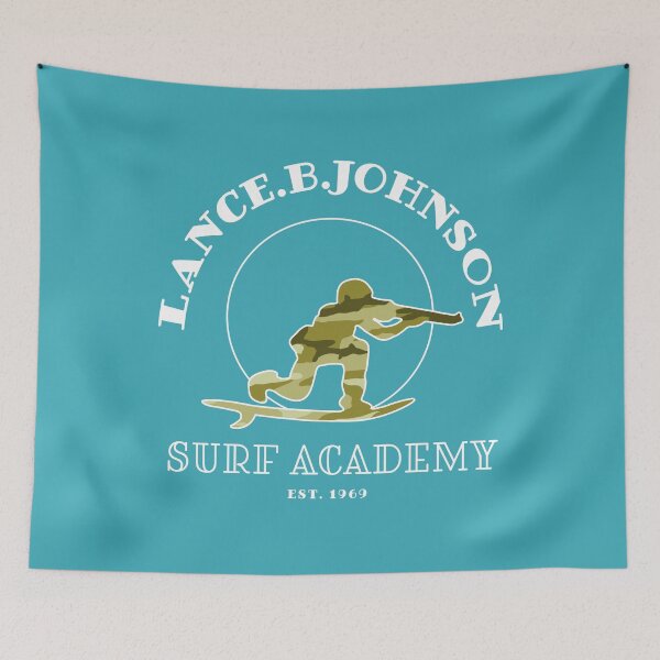 Item preview, LANCE.B.JOHNSON SURF ACADEMY. CLEAR VERSION. designed and sold by 5hertz.