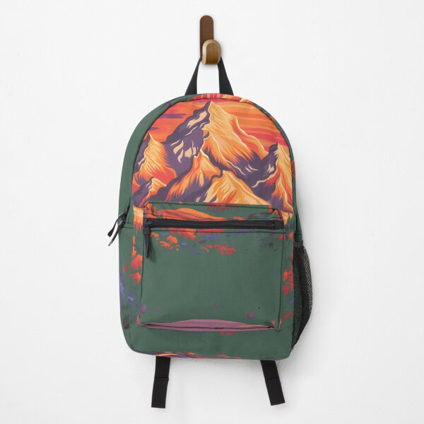 Item preview, Mountain range sunset designed and sold by GeniusArt101.