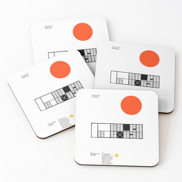 Item preview, The Eames House - Modern Architecture Icon designed and sold by Sub88 Studio.