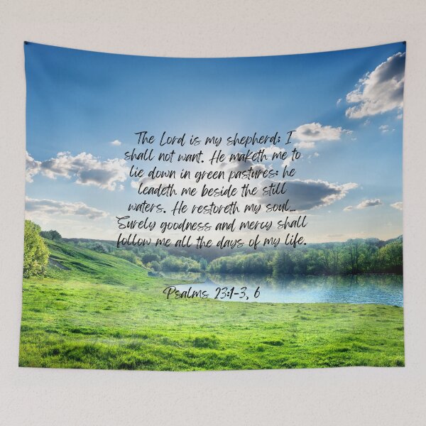 Item preview, Green Pastures, Still Waters designed and sold by iwoh.