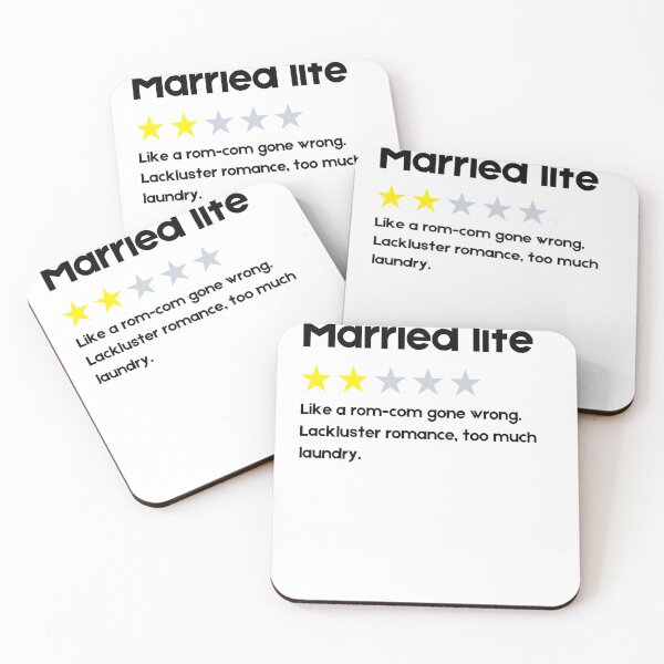 Item preview, Product Review, Married life, two star designed and sold by Numbers-Art.
