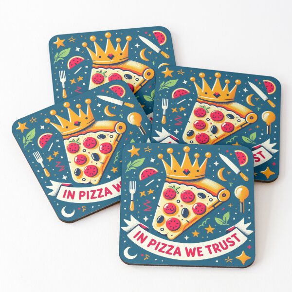 Item preview, In Pizza We Trust Design designed and sold by BioFaStore.