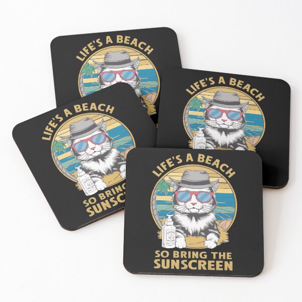 Item preview, Life's a beach so bring the sunscreen designed and sold by Tajdi.