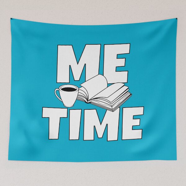 Item preview, "Me Time - Coffee and a Good Book" designed and sold by SilverFoxxShop.