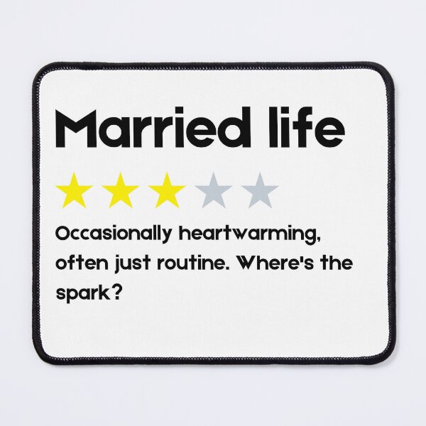 Item preview, Product Review, Married life, three star designed and sold by Numbers-Art.