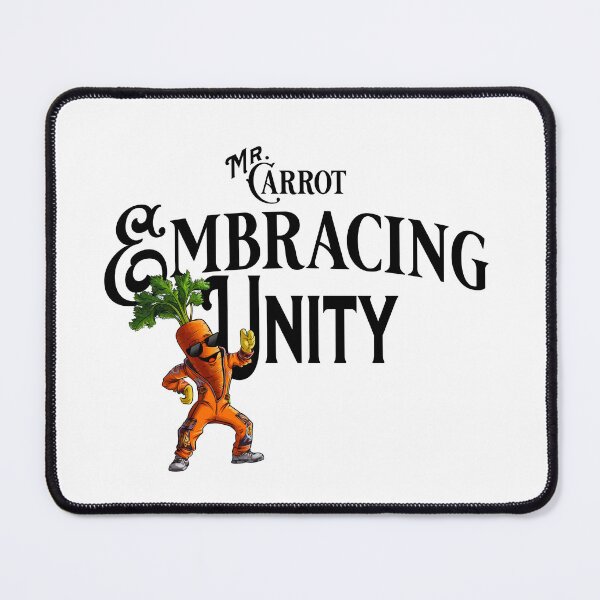 Item preview, Mr. Carrot Embracing Unity designed and sold by Belarte.shop.