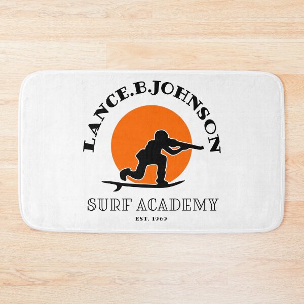 Item preview, LANCE.B.JOHNSON SURF ACADEMY. BLACK / WHITE / ORANGE. designed and sold by 5hertz.
