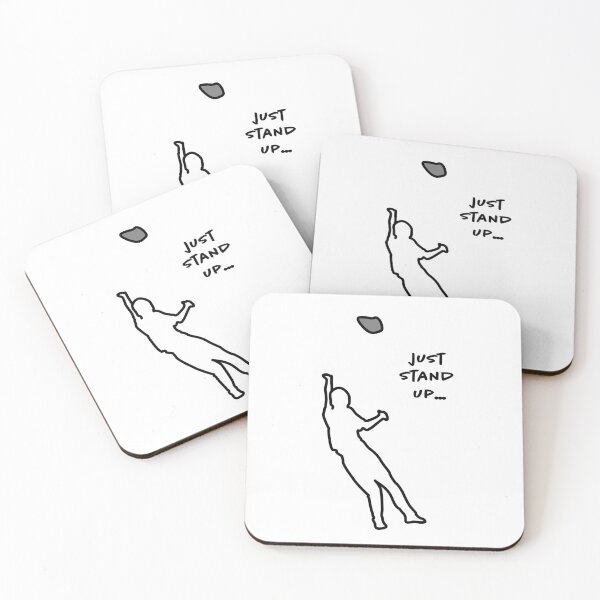 Item preview, Just Stand Up | Funny Climbing Designs designed and sold by bevandolon.
