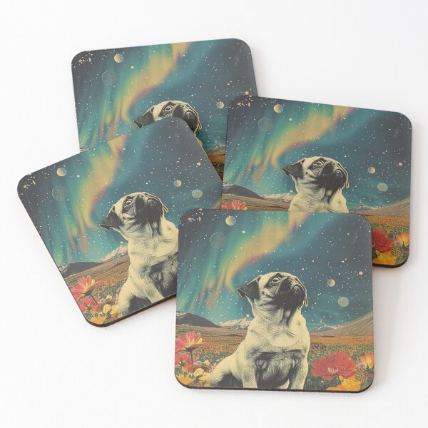 Item preview, Funny Pug Puppy Cute Dog Vintage Art Aesthetic designed and sold by LVTFCOarts.
