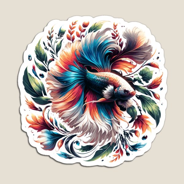 Item preview, Siamese fighting fish, Betta splendens, Bettafan designed and sold by FinFriends.