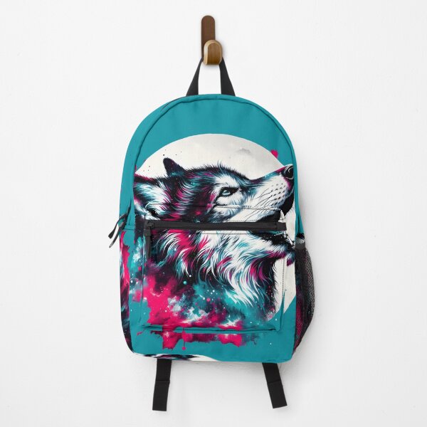 Item preview, Wolf howling illustration designed and sold by Nazardes.