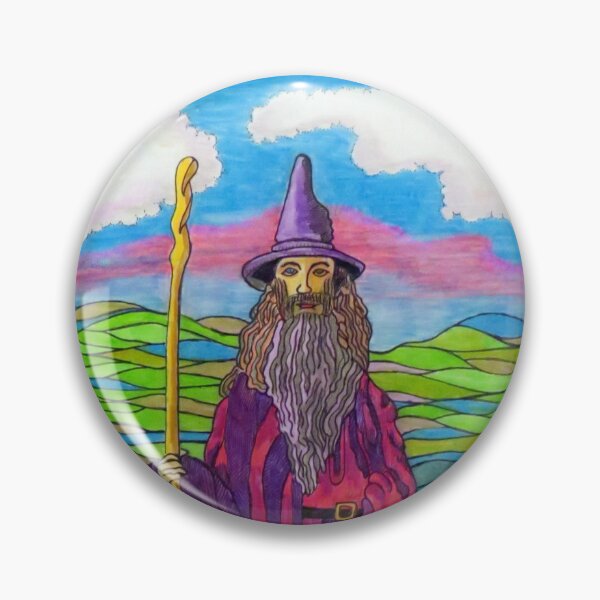 Item preview, 805 - THE WIZARD - DAVE EDWARDS - COLOURED PENCILS - 2024 designed and sold by BLYTHART.