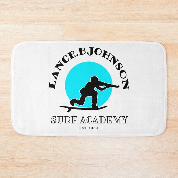 Item preview, LANCE.B.JOHNSON SURF ACADEMY. BLACK / WHITE / BLUE. designed and sold by 5hertz.