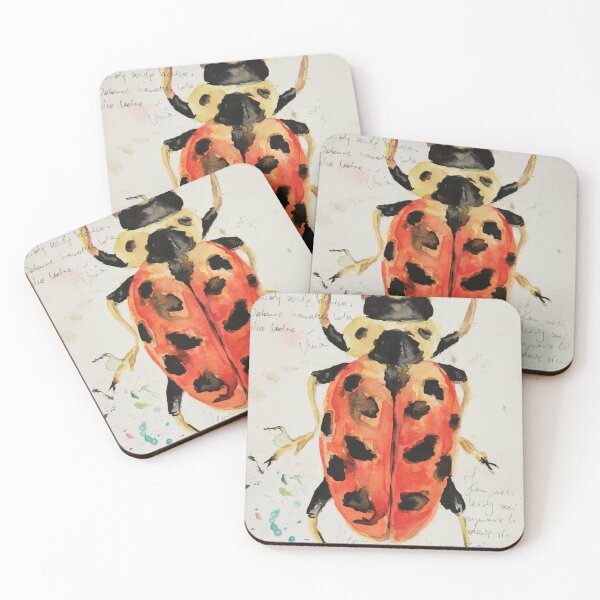 Item preview, The red beetle designed and sold by Coverlando.