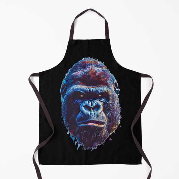 Item preview, Unamused Gorilla Head designed and sold by Psyberspace.