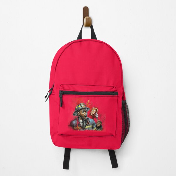 Item preview, Fireman, Sausage on a Fork, Emergency Services designed and sold by Get-Forked.