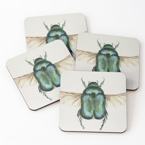 Item preview, The green beetle designed and sold by Coverlando.