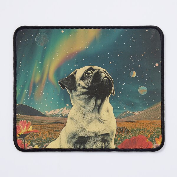 Item preview, Funny Pug Puppy Cute Dog Vintage Art Aesthetic designed and sold by LVTFCOarts.