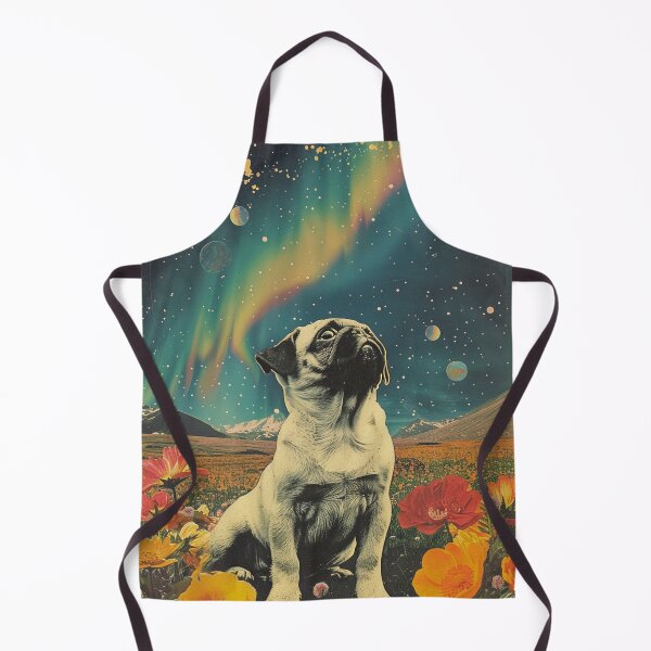 Item preview, Funny Pug Puppy Cute Dog Vintage Art Aesthetic designed and sold by LVTFCOarts.